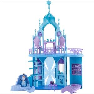 Disney Frozen Elsa’s Ice Palace Castle Playset w/ Olaf & Accessories NEW